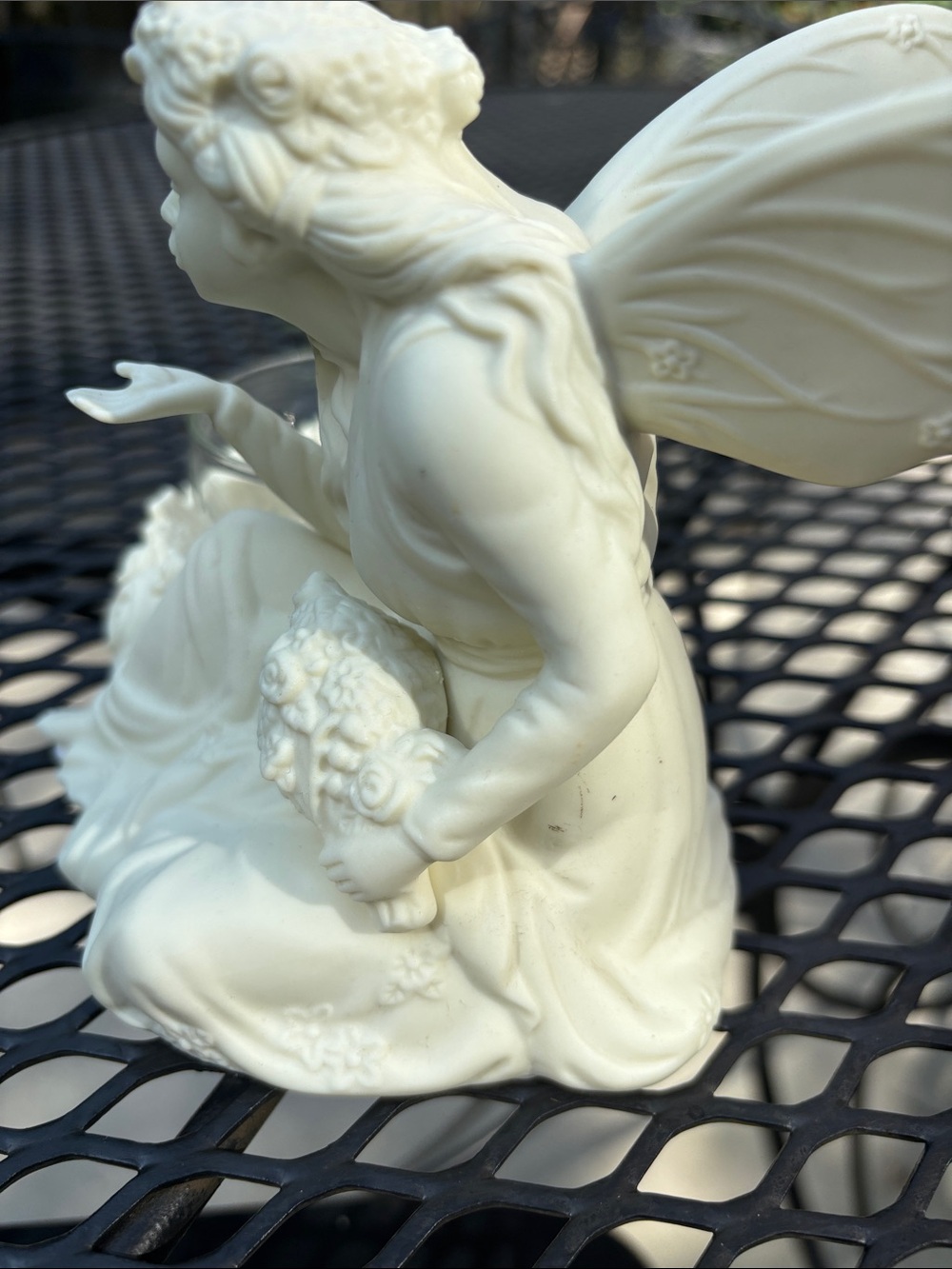 🆕 PartyLite Cream Fairy Tealight Holder - Picture 6 of 6